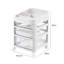 Plastic Makeup Organizer