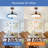 42 inch Downrod Retractable Invisible Ceiling Fan with Light,Remote Control,6-Speed,Reversible Airflow,Dimmable Lighting,Height-Adjustable for Living Room-1809301415-1809301412