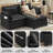 3-Piece Upholstered Sectional-733926005