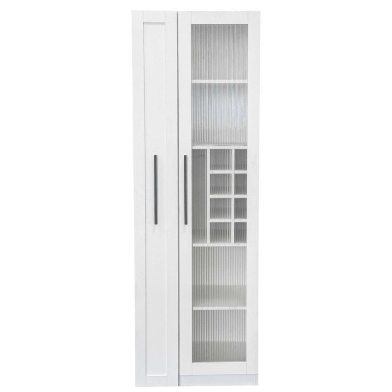 Armoire de cuisine avec tablette de rangement coulissante multi-fonctionnelle