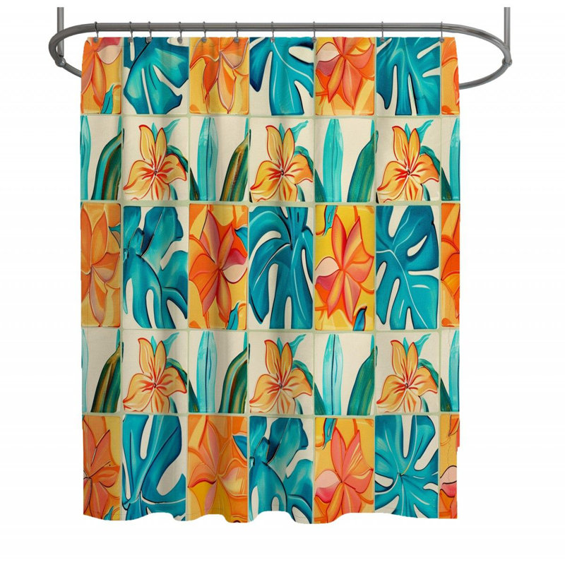 Rideau de douche Delanty, H 93 po x l 70 po