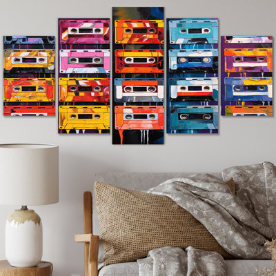Ensemble de 5 cassettes rétro Rhythms III