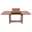 Mcconkey Rectangular Acacia Extendable Outdoor Dining Table With Umbrella Hole , cm W cm D-16100331