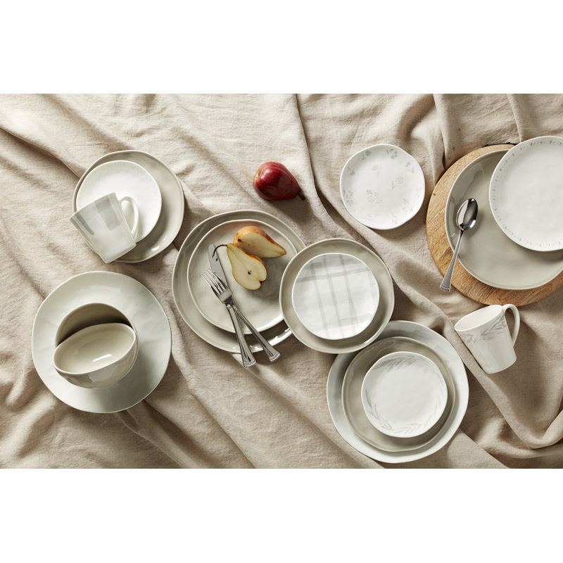 Oyster Bay 4Pc Tidbit Plates, Assorted Patterns