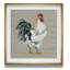 « linen coq i », reproduction de peinture à l’huile-29160798-32972839