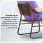 Ensemble 3 pièces de mobilier de patio