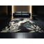 Tapis à motif géométrique doux et moelleux en jute-1969067504
