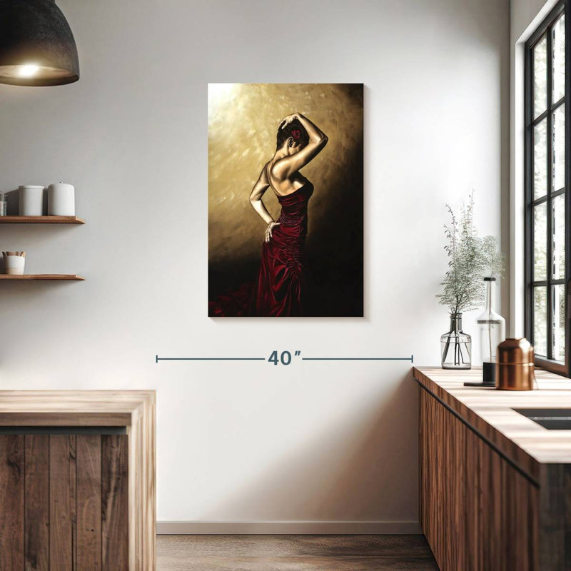 Flamenco, H 36 po x l 24 po