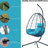Egg Chair With Stand For Indoor & Outdoor: Handmade, Water , Balcony Stand: Filled, Modern, Bedroom, Patio, Poolside-1593141527