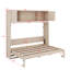 Lit escamotable double avec armoires