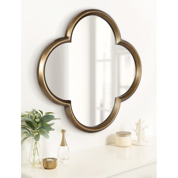 Buy 16 Inch Vintage Wall Mirror, Antique Gold Resin Frame, Heart