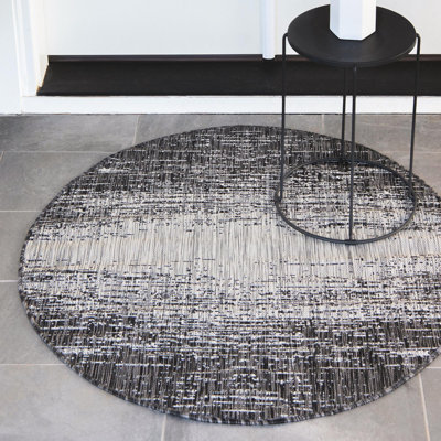Pindall Charcoal Gray/Gray Indoor/Outdoor Rug