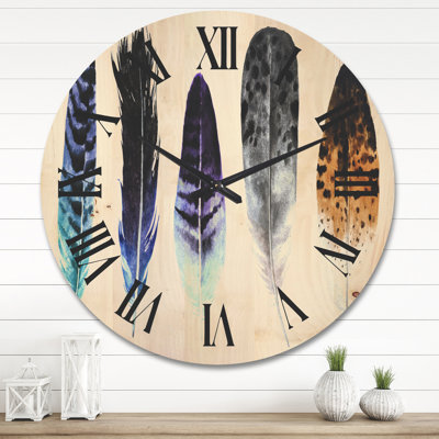 Solid Wood Wall Clock