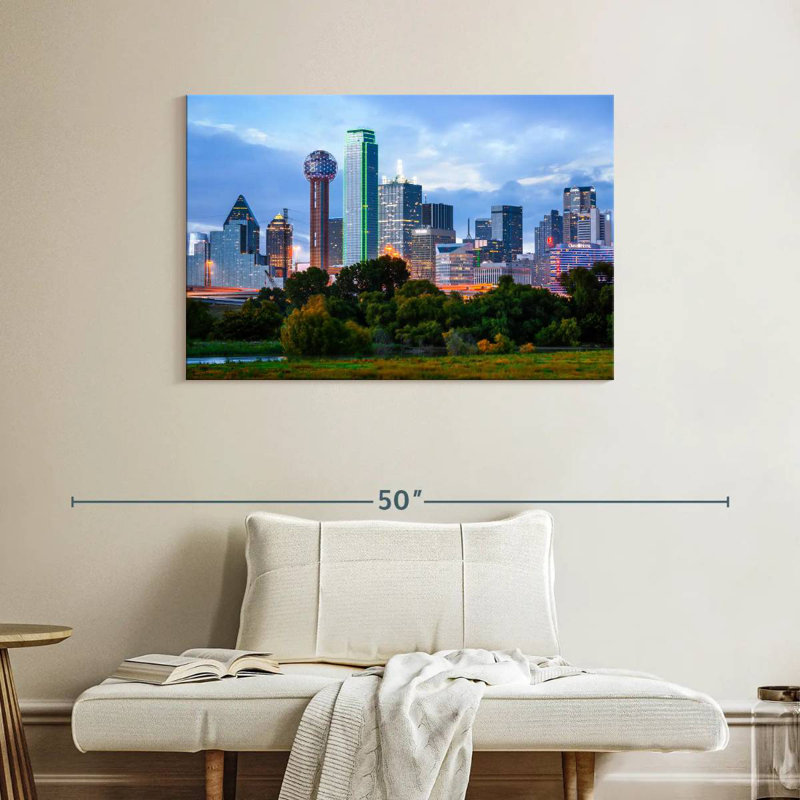 Sireci Iconic Downtown Dallas Skyline