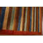 Tapis rayé moderne Gabbeh 6 x 8