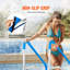 Barre de piscine en acier inoxydable 54 pouces avec plaque de base pour spa-108579772