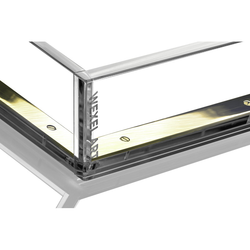 Wexel Art Gold Changeable Tray, Clear Gold