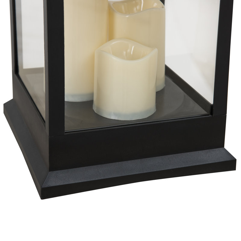 Lantern with LED candles