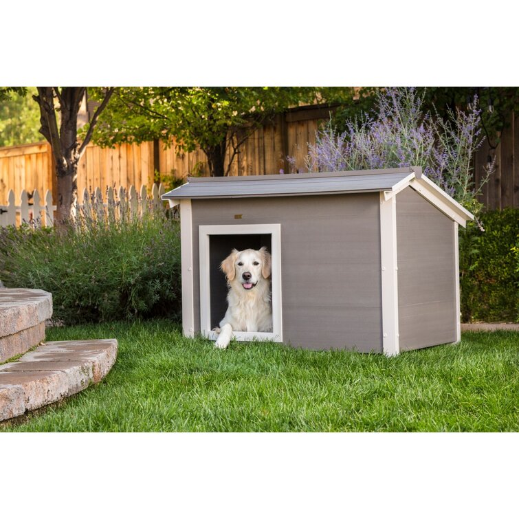 Mateo Insulated Dog Houses, Dog House Modern, Dog house with porch