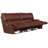 Anjuman 93" Leather Match Reclining Sofa-24676002-24676000-24676001