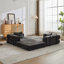 Canapé-lit Chenille-685906978