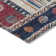 Machine Washable Indoor/Outdoor Xhevrie Navy Rug
