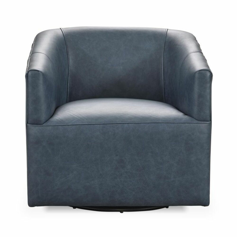 Vernon Swivel Armchair, El Paso Navy