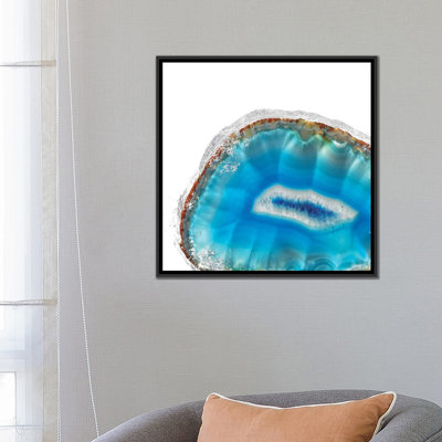«Dazzling Aqua», impression sur toile tendue