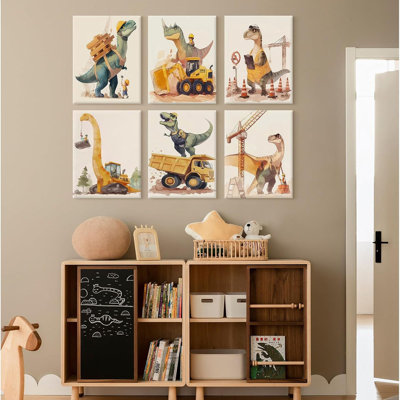 6 Piece Wrapped Canvas Print