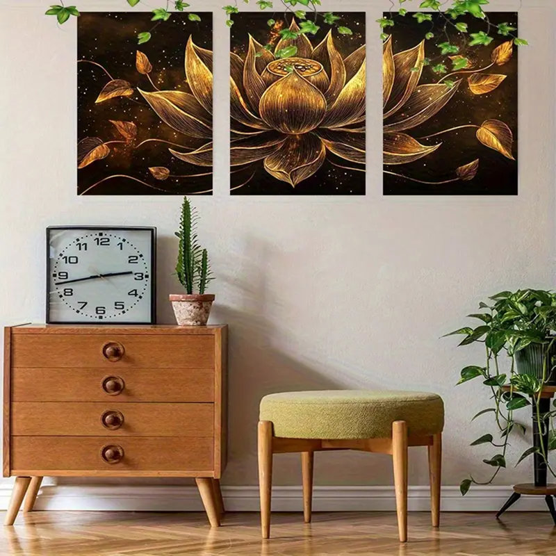 3 Piece Wrapped Canvas Print