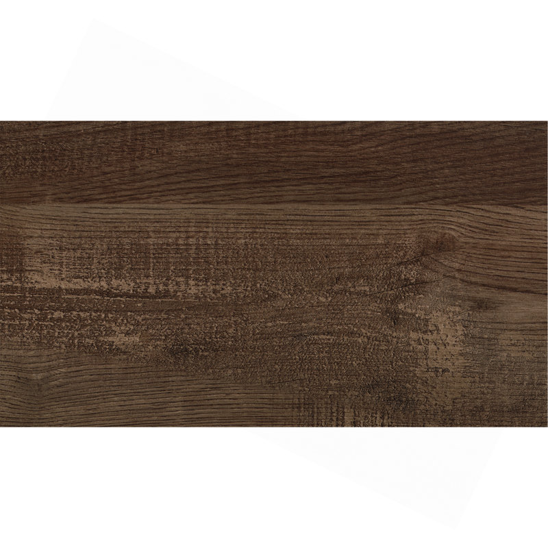 Mobilier de chambre à coucher 1pc, Lit simple, Rustic Brown