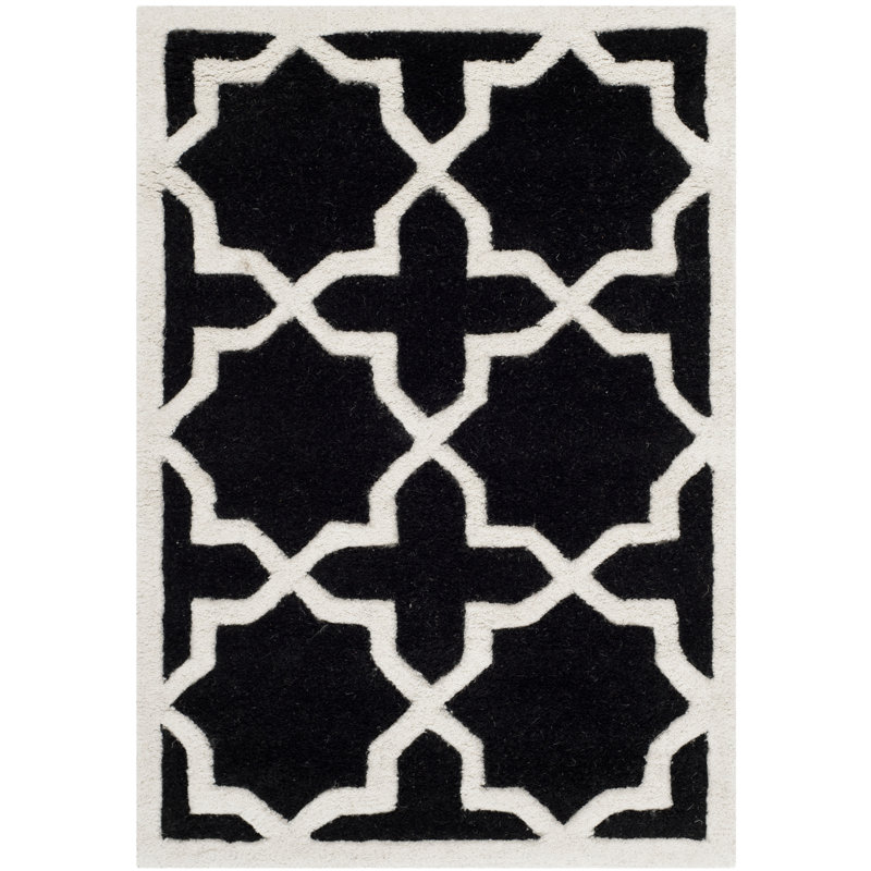 Chatham Hand Tufted Wool Geometric Rug, Rectangle 2' x 3'
