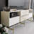 Modern White TV Stand with Wall-Mount Option, 70.9 x 25.5 x 14.6 inches | 100% Melamine Coated Particle Board, Thickness: 0.7 inches | Stylish Design with Multiple Shelves, Perfect for Living Room & Entertainment Spaces-232983578