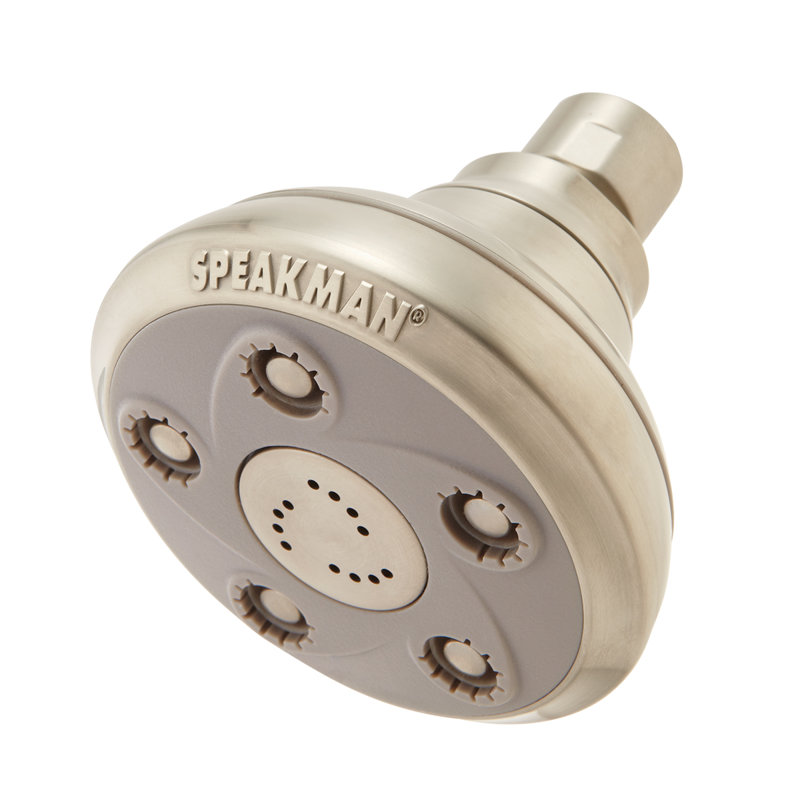 Napa Spray Pattern Adjustable Shower Head, Brushed Nickel