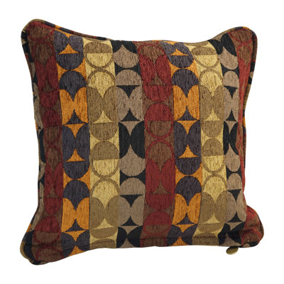 Jacquard Chenille Collection Chenille Throw Pillow