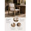 Chaise de patio avec coussin Harbor-1030390570