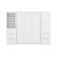 Grand lit escamotable avec tiroirs et tablettes-1916929963
