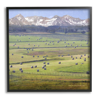 " Rural Hay Bales Farm Pasture " by Chris Vest