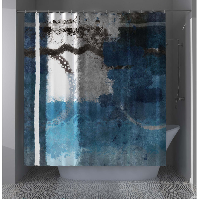 Rideau de douche abstrait Hueytown