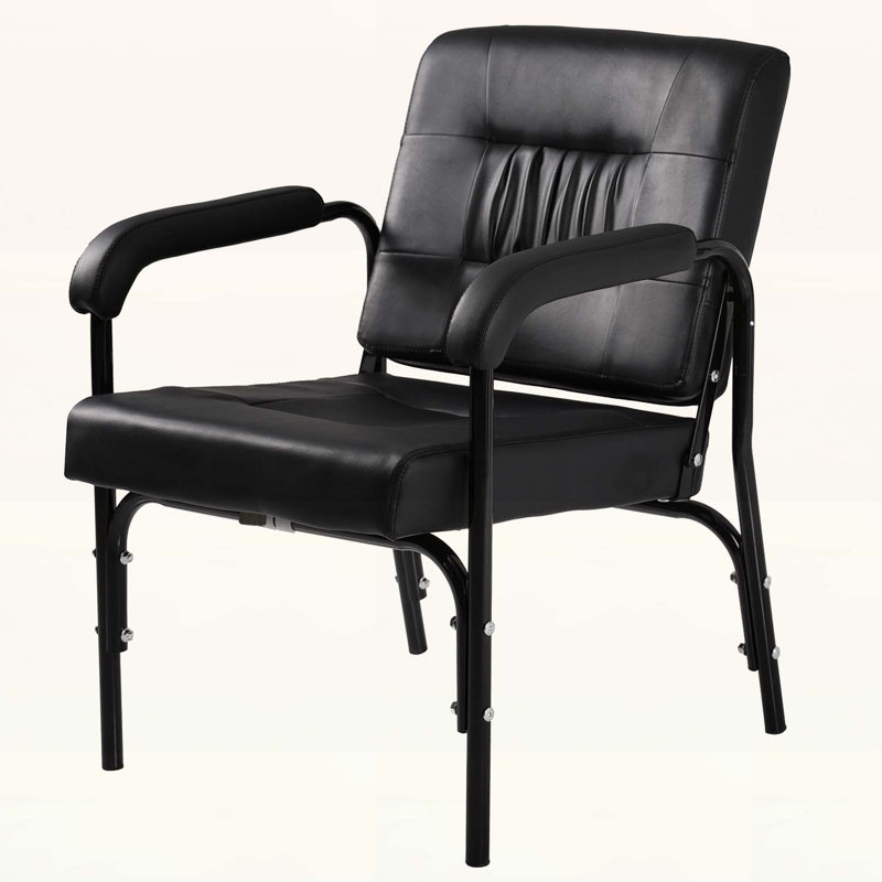 Barber Chair Reclining Shampoo Chair for Stylists,Auto Recline,Comfortable and Durable Salon Equipment