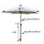 Parasol moderne de 9 pi-223708492