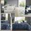 Ensembles de literie en satin de coton luxueux