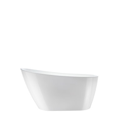 55.3" X 28.3" Freestanding Soaking Bathtub