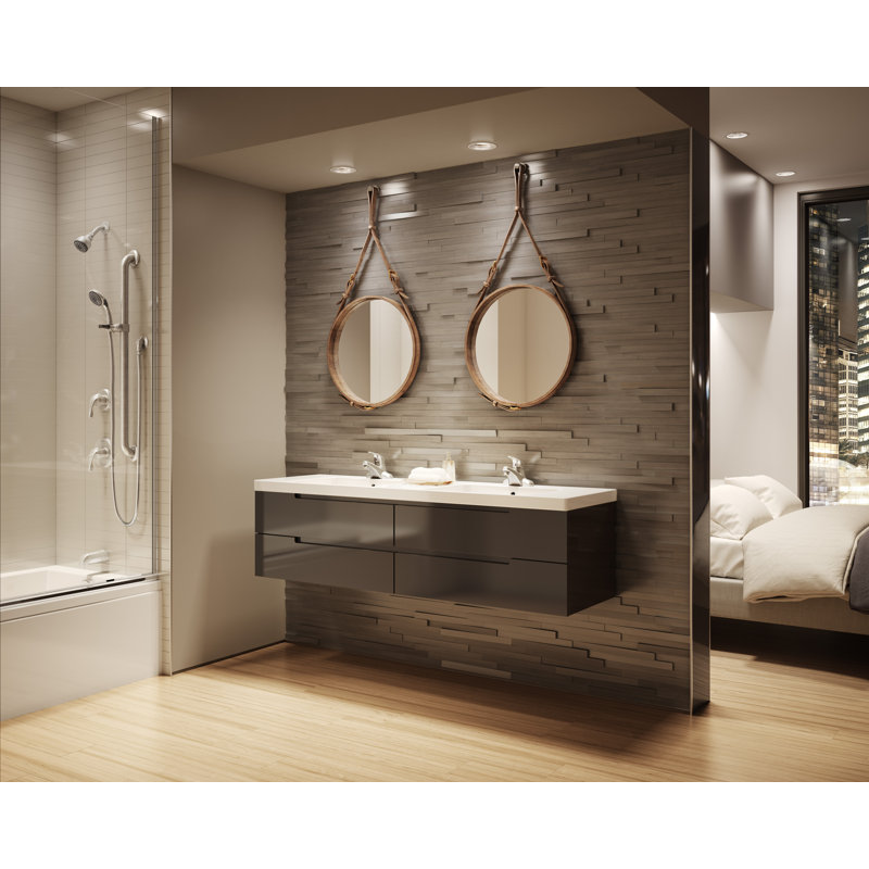 Origins Dual Function Concealed Mixer Showers, Satin Nickel