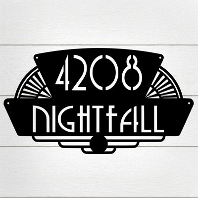 Novelty Reflective Wall Plaque