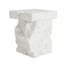 Table d'appoint d'extérieur Modern Artistry, blanc