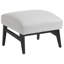 Palm Desert Covina Leather Ottoman
