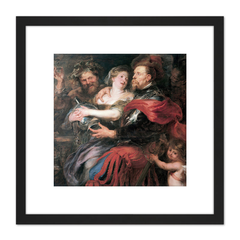 Venus And Mars by Peter Paul Rubens - Single Picture Frame Painting