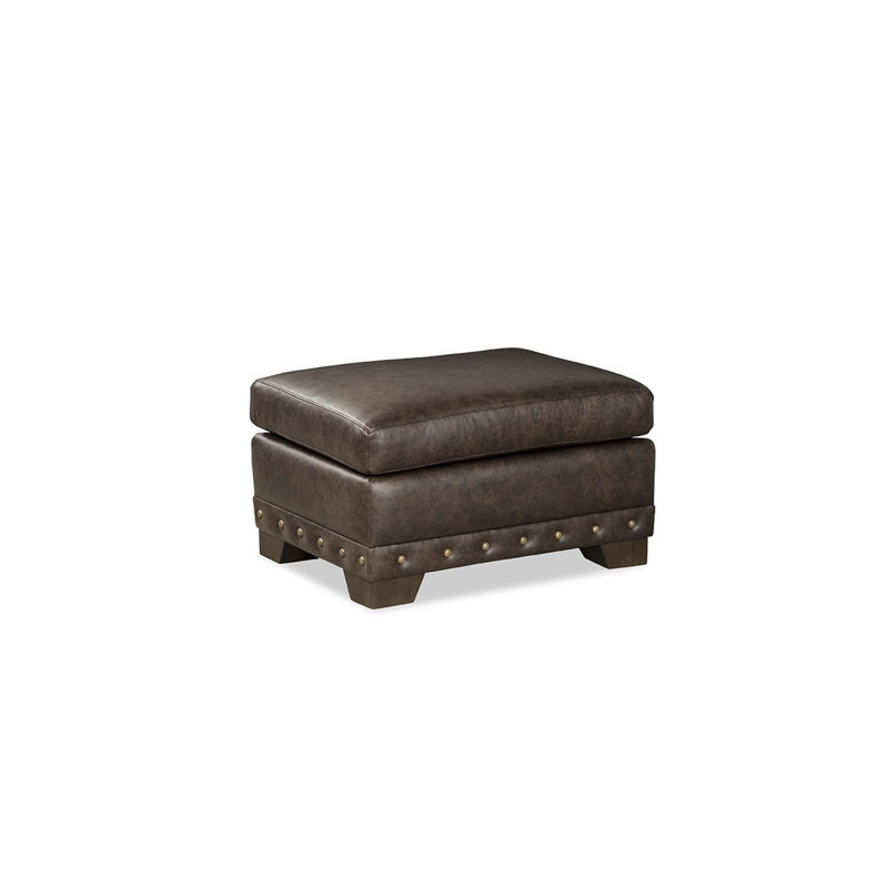 Steel Upholstered Ottoman