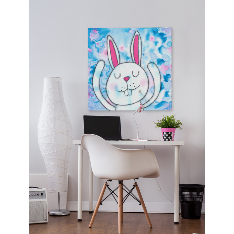 "Joie De Vivre", reproduction sur toile tendue, H 40 po x l 40 po x P 1,5 po